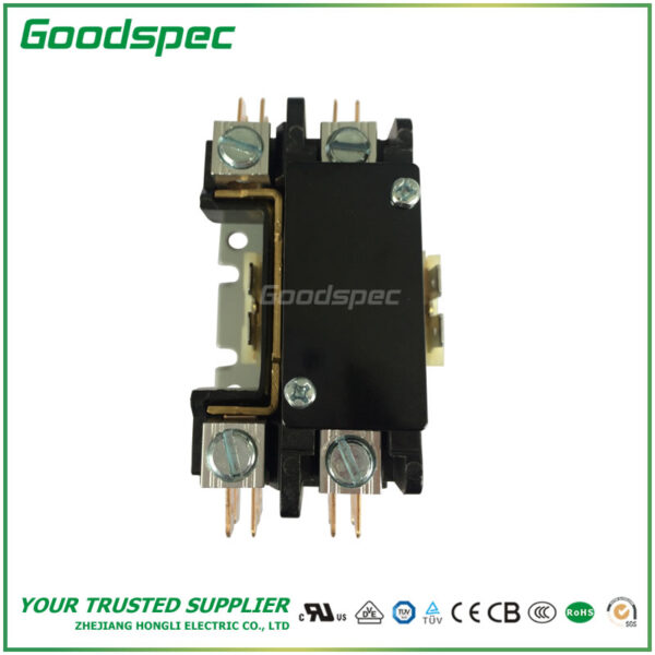 HLC-1XQ04GG-006.jpg C-1XQ04GG(1P/40A/24VAC) Definite Purpose Contactor