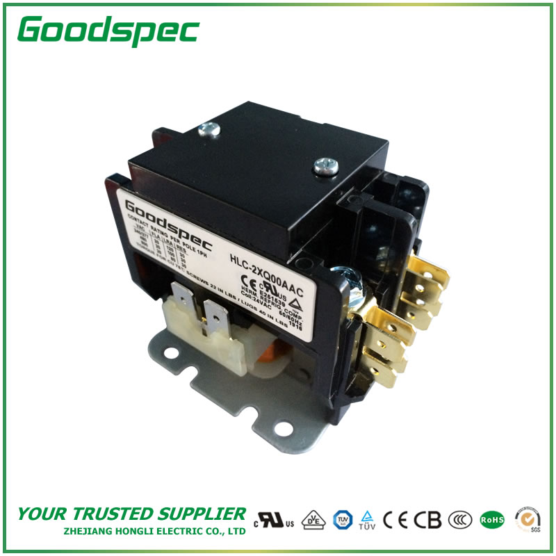 C-2XQ00AAC(2P/20A/24VAC)Definite Purpose Contactor