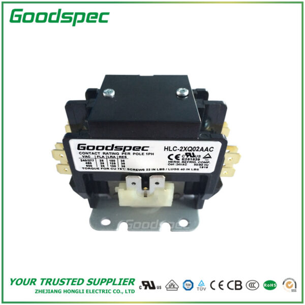 C-2XQ02AAC(2P/30A/24VAC) Definite Purpose Contactor