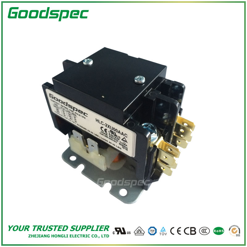 HLC-2XU00AAC.jpg CT-2XU00AAC(2P/20A/208-240VAC) DEFINITE PURPOSE CONTACTOR