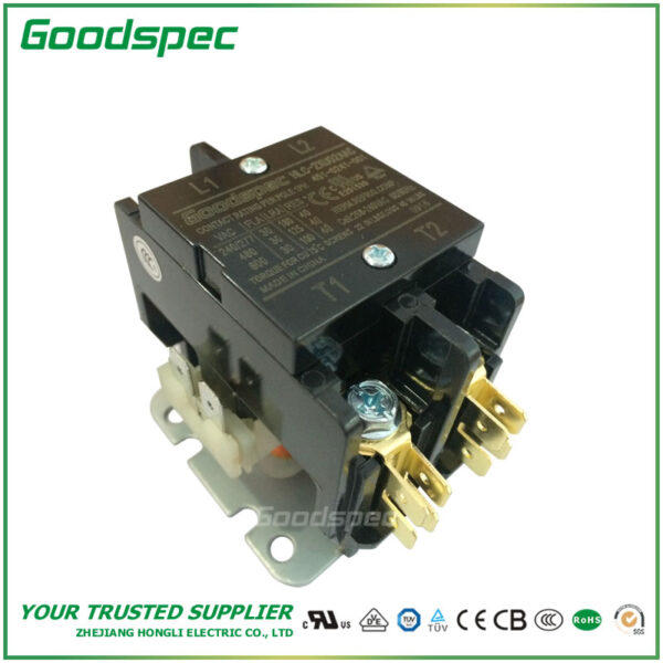 HLC-2XU02AAC(2P/30A/208-240VAC) Definite Purpose Contactor