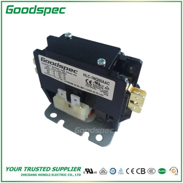 HLC-1NQ00AAC(1P/20A/24VAC) DEFINITE PURPOSE CONTACTOR