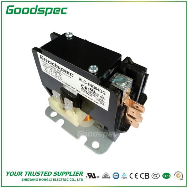 products-HLC-1NQ04GG.jpg HLC-1NQ04GG(1P/40A/24VAC) DEFINITE PURPOSE CONTACTOR