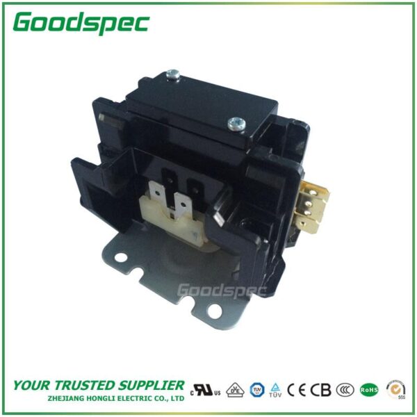 products-HLC-1NT01AAC-003.jpg HLC-1NT01AAC(1P/25A/120VAC) Definite Purpose Contactor