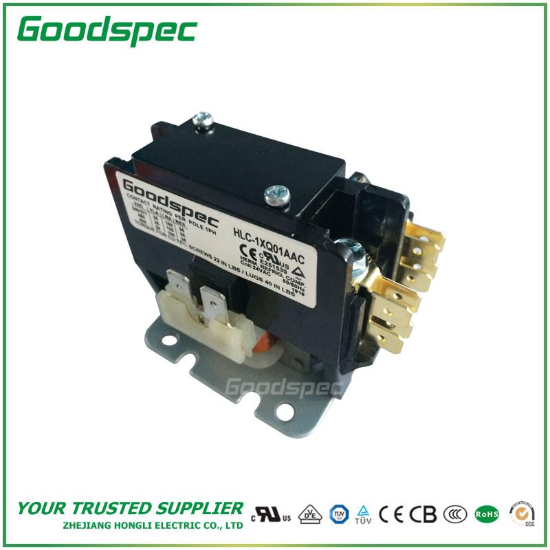 HLC-1XQ01AAC(1P/25A/24VAC) Definite Purpose Contactor