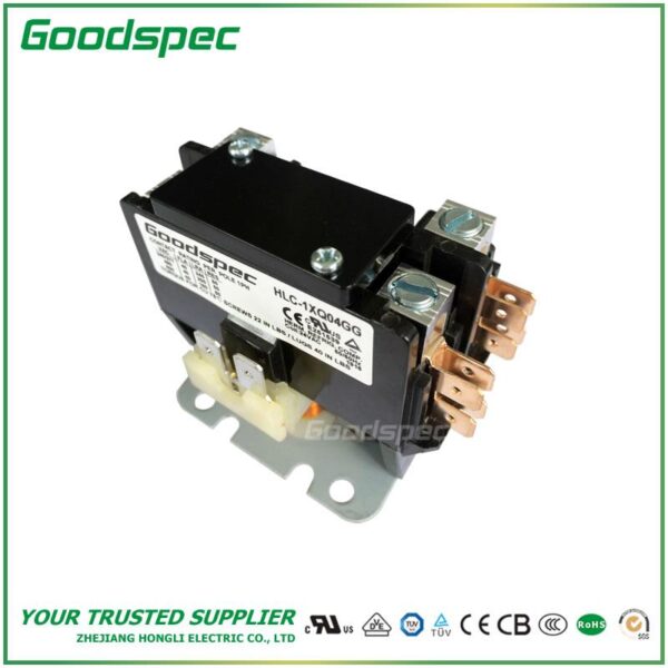 products-HLC-1XQ04GG.jpg GC-1XQ04GG(1P/40A/24VAC) Definite Purpose Contactor