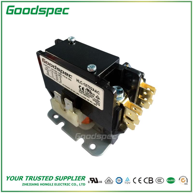 HLC-1XT02AAC(1P/30A/120VAC) Definite Purpose Contactor