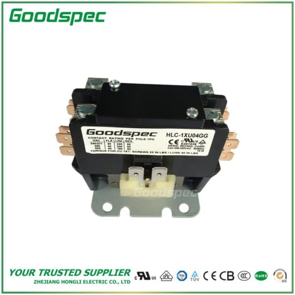 GC-1XU04GG(1P/40A/208-240VAC) Definite Purpose Contactor