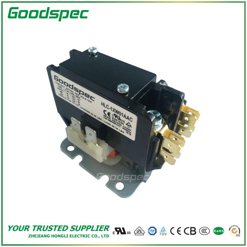 HLC-1XW01AAC(1P/25A/380-400VAC) Definite Purpose Contactor