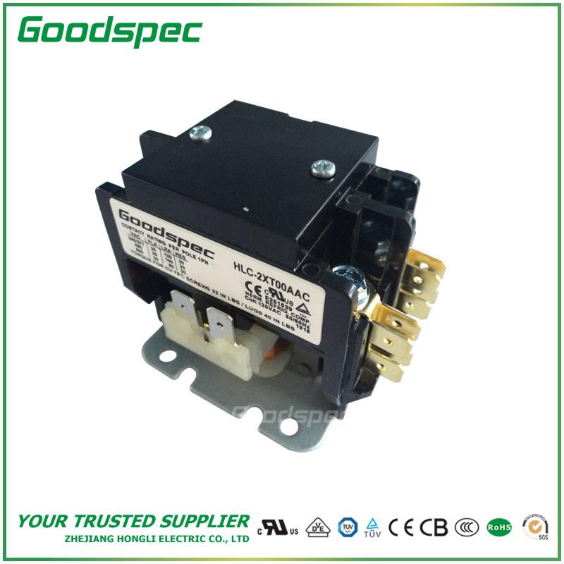 C-2XT00AAC(2P/20A/120VAC)Definite Purpose Contactor