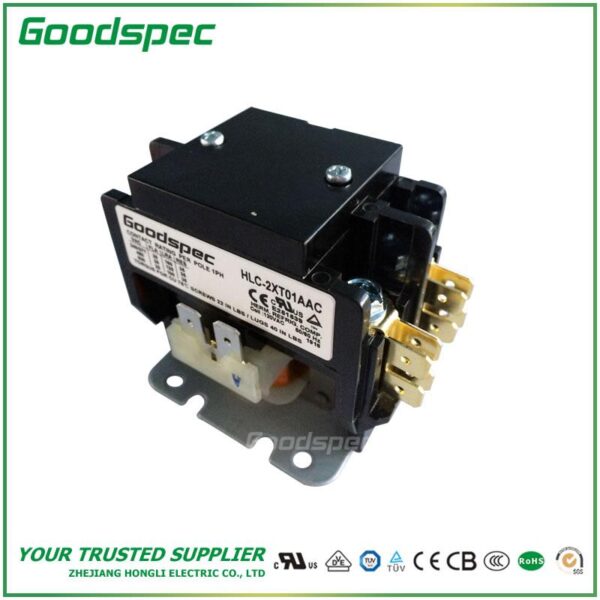 productos-HLC-2XT01AAC.jpg HLC-2XT01AAC(2P/25A/24VAC)Definite Purpose Contactor