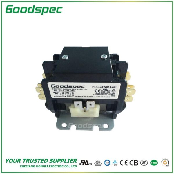 products-HLC-2XW01AAC-003.jpg HLC-2XW01AAC(2P/25A/380-400VAC) Definite Purpose Contactor