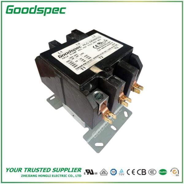 products-HLC-3XH07CG.jpg HLC-3XH07CG(3P/75A/480VAC)DEFINITE PURPOSE CONTACTOR
