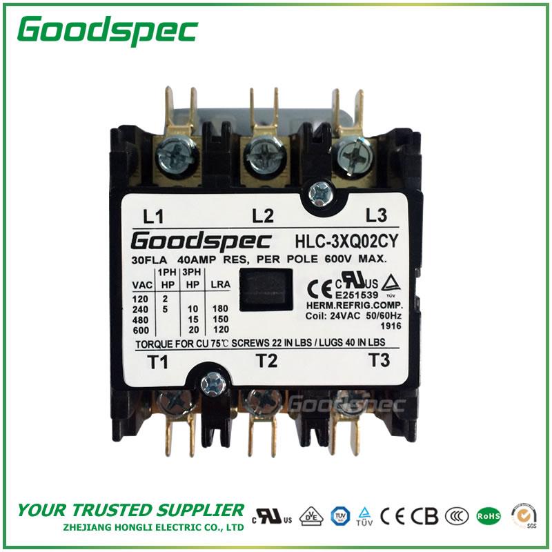 GC-3XQ02CY(3P/30A/24VAC)DEFINITE PURPOSE CONTACTOR