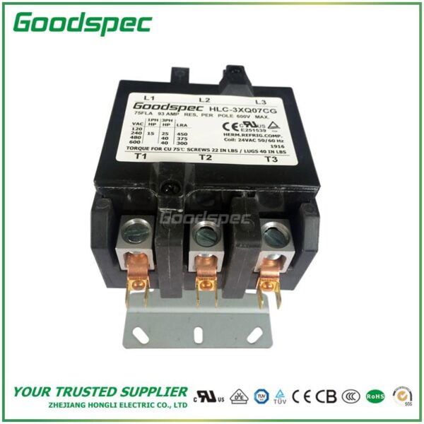 productos-HLC-3XQ07CG-002.jpg HLC-3XQ07CG(3P/75A/24VAC)DEFINITE PURPOSE CONTACTOR