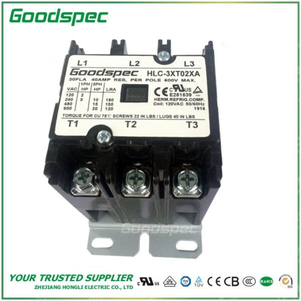 productos-HLC-3XT02XA-004.jpg HLC-3XT02XA (3POLES/30A/120VAC) DEFINITE PURPOSE CONTACTOR
