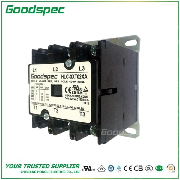 productos-HLC-3XT02XA.jpg HLC-3XT02XA (3POLES/30A/120VAC) DEFINITE PURPOSE CONTACTOR