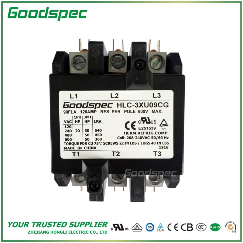products-HLC-3XU09CG-001.jpg HLC-3XU09CG(3P/90A/208-240VAC)DEFINITE PURPOSE CONTACTOR
