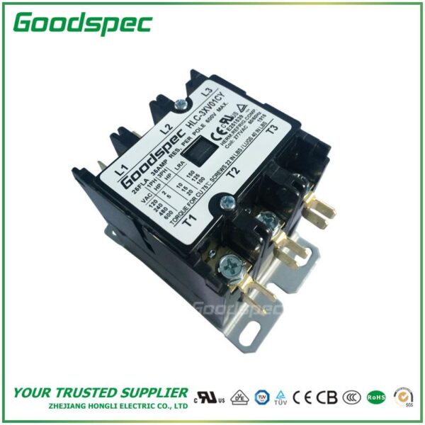 products-HLC-3XV01CY.jpg HLC-3XV01CY(3P/25A/277VAC)DEFINITE PURPOSE CONTACTOR