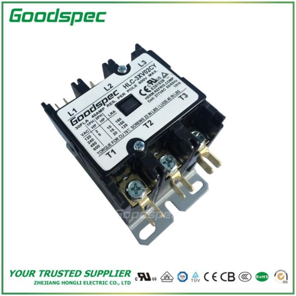 productos-HLC-3XV02CY.jpg HLC-3XV02CY(3P/30A/277VAC)DEFINITE PURPOSE CONTACTOR
