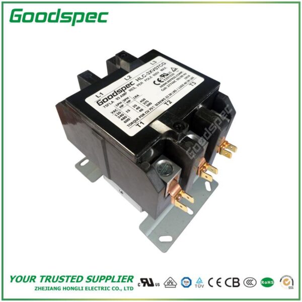 productos-HLC-3XV07CG.jpg HLC-3XV07CG(3P/75A/277VAC)DEFINITE PURPOSE CONTACTOR