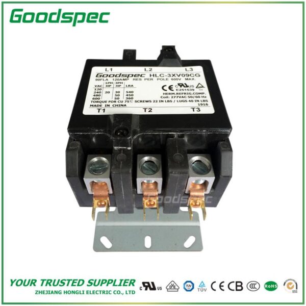 products-HLC-3XV09CG-002.jpg HLC-3XV09CG(3P/90A/277VAC)DEFINITE PURPOSE CONTACTOR