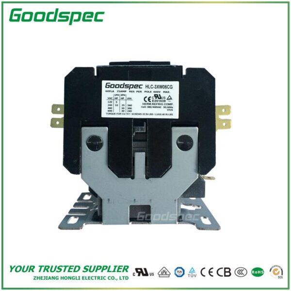 productos-HLC-3XW06CG-001.jpg HLC-3XW06CG(3P/60A/380-400VAC)DEFINITE PURPOSE CONTACTOR