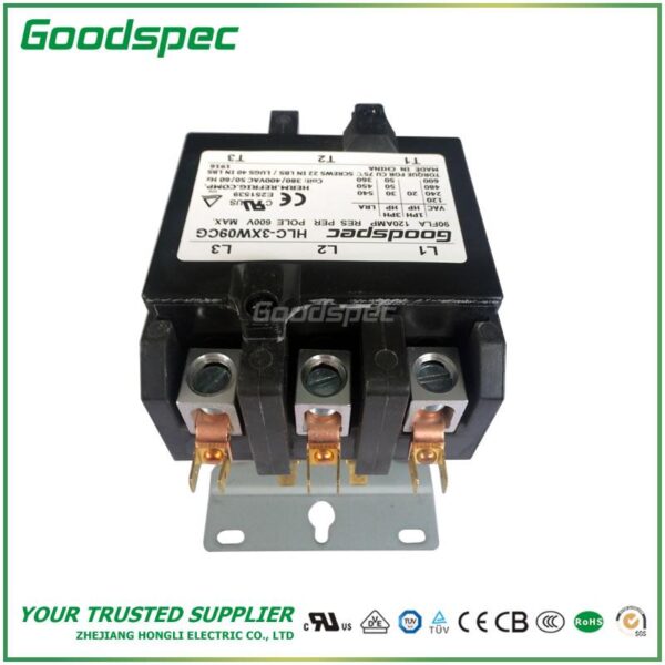 products-HLC-3XW09CG-004.jpg HLC-3XW09CG(3P/90A/380-400VAC)DEFINITE PURPOSE CONTACTOR
