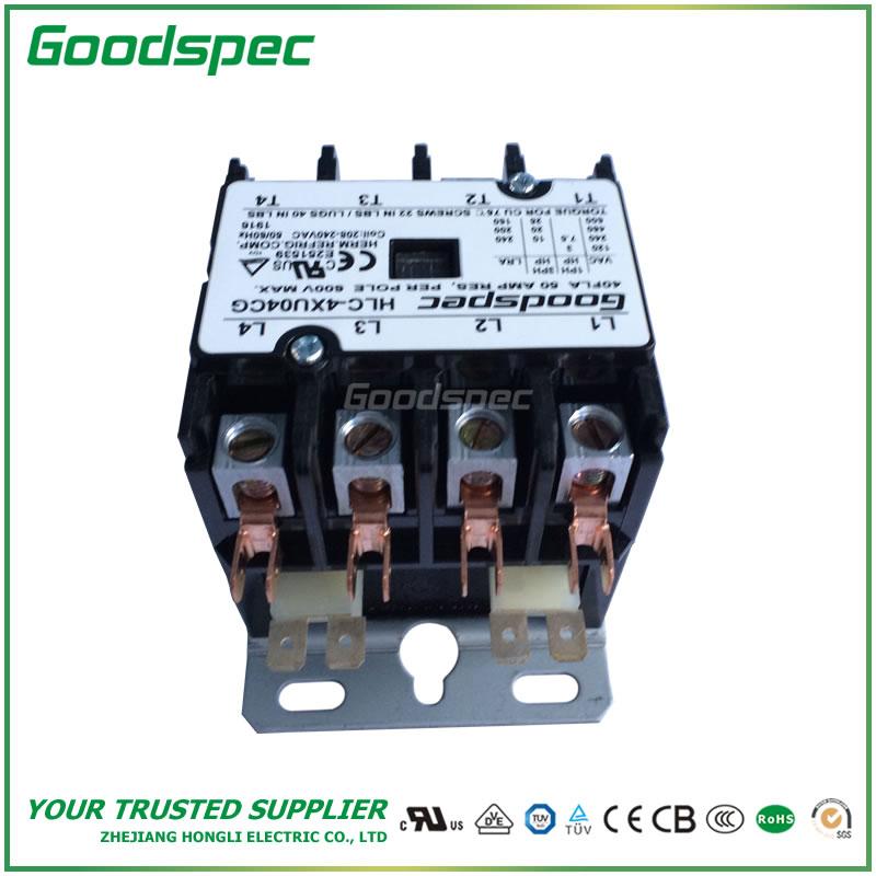 HLC-4XT04CG(4P/40A/120V) DEFINITE PURPOSE CONTACTOR