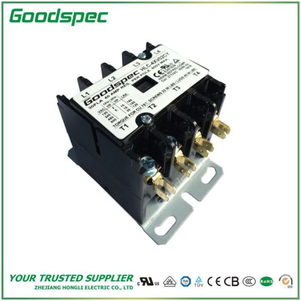 products-HLC-4XV02CY-002.jpg HLC-4XV02CY(4P/30A/277V)DEFINITE PURPOSE CONTACTOR