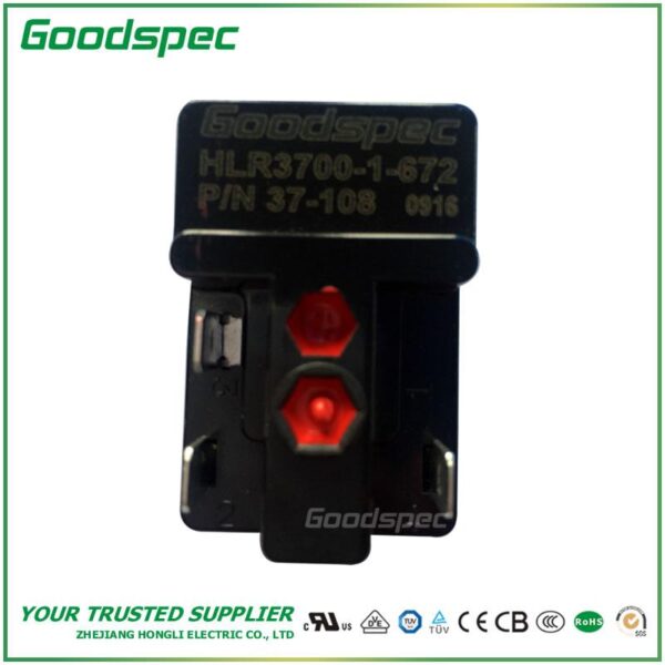 HLR3700-1-672 MOTOR STARTING RELAY