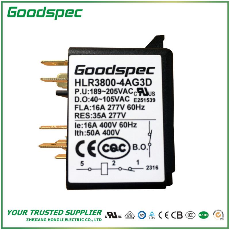 products-HLR3800-4AG3D-001.jpg HLR3800-4AG3D POTENTIAL TYPE MOTOR STARTING RELAY