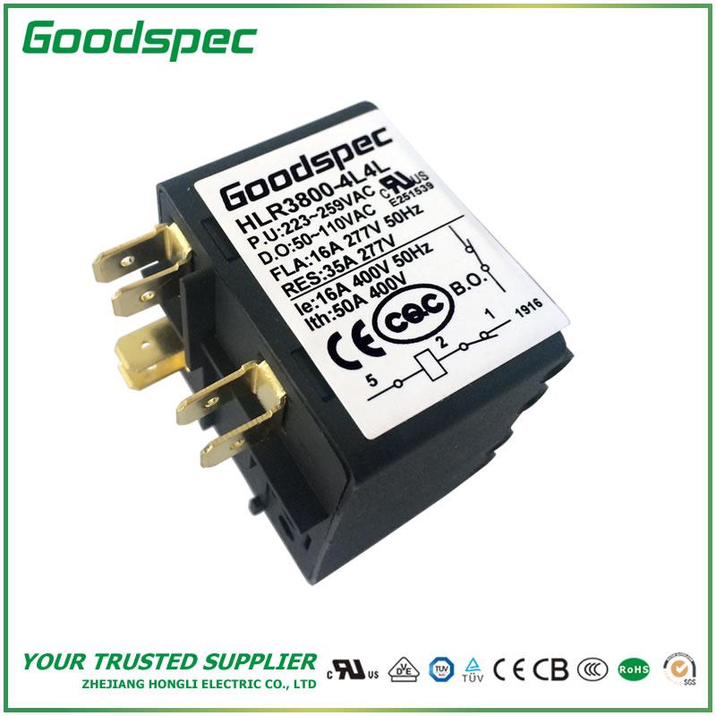 GR3800-4L4L POTENTIAL TYPE MOTOR STARTING RELAY