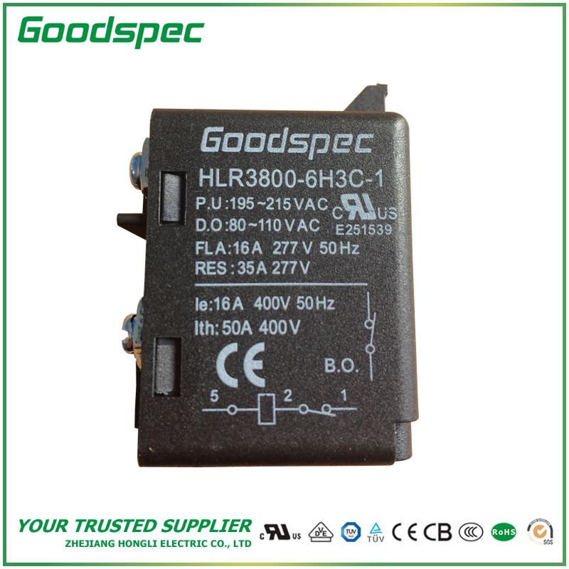 products-HLR3800-6H3C-1-001.jpg HLR3800-6H3C-1 POTENTIAL TYPE MOTOR STARTING RELAY
