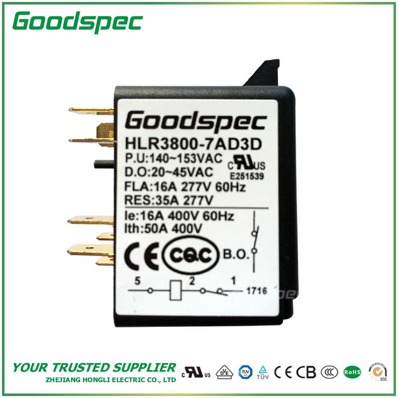 products-HLR3800-7AD3D.jpg HLR3800-7AD3D POTENTIAL TYPE MOTOR STARTING RELAY