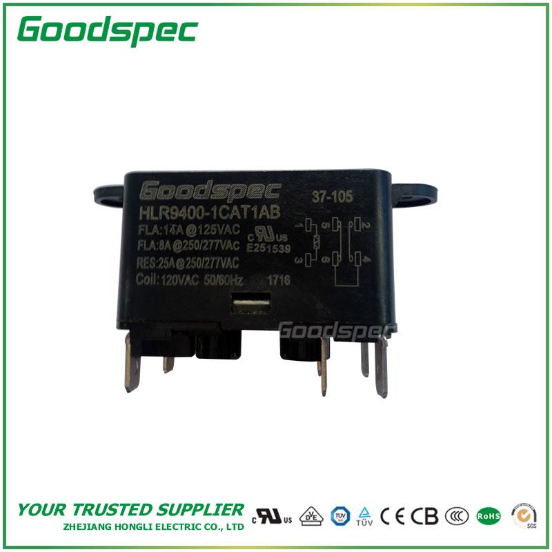 GR9400-1CAT1AB(SPDT/14A/120VAC)GENERAL PURPOSE FAN RELAY