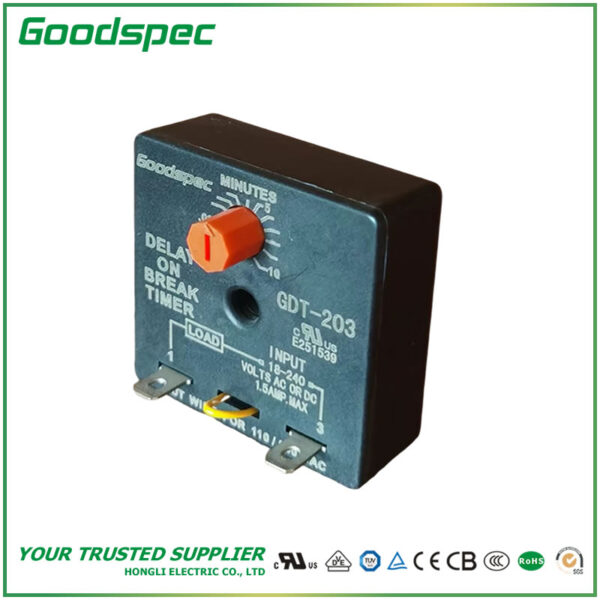 GDT-203侧 GDT-203 Delay on Breaker Timer