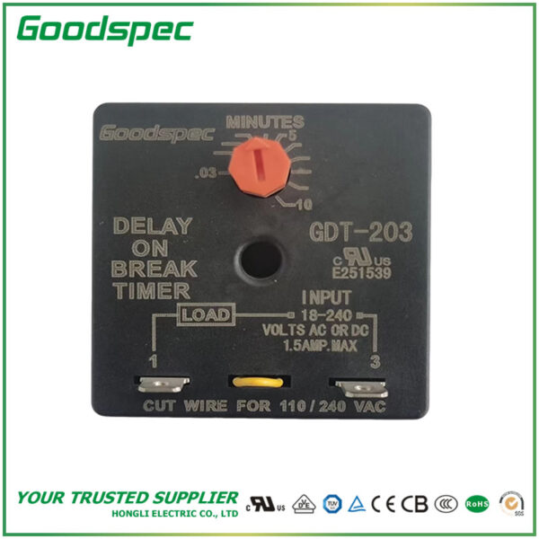 GDT-203正 GDT-203 Delay on Breaker Timer