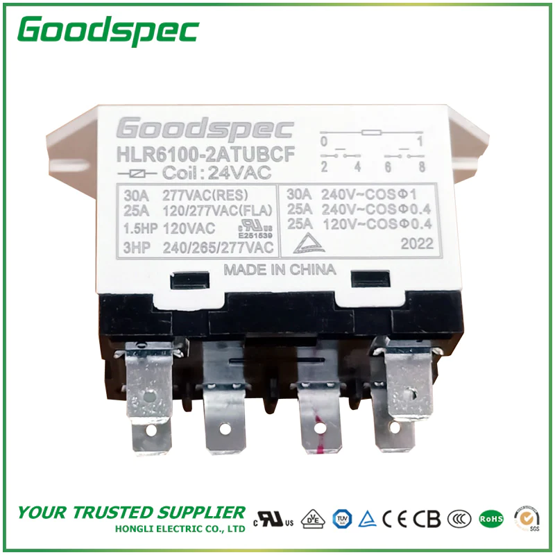 HLR6100-2ATUBCF-VAC24 High Power Relay